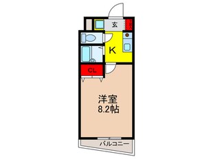 グランディ－ルⅧの物件間取画像